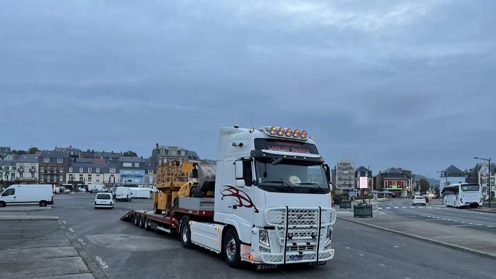 Transport d'engins de chantier Hauts-de-France